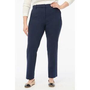 NWT J. Crew Slim-fit Full-length Trouser Pant Navy Blue